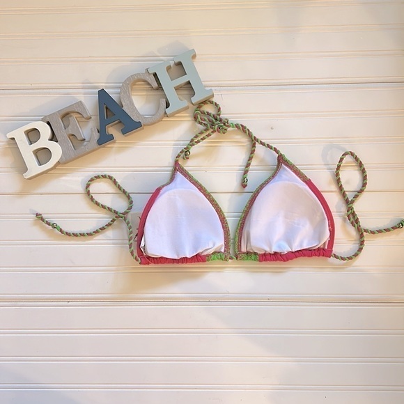 Dragon Fruit Bikini Top | SIZE L - Picture 2 of 5